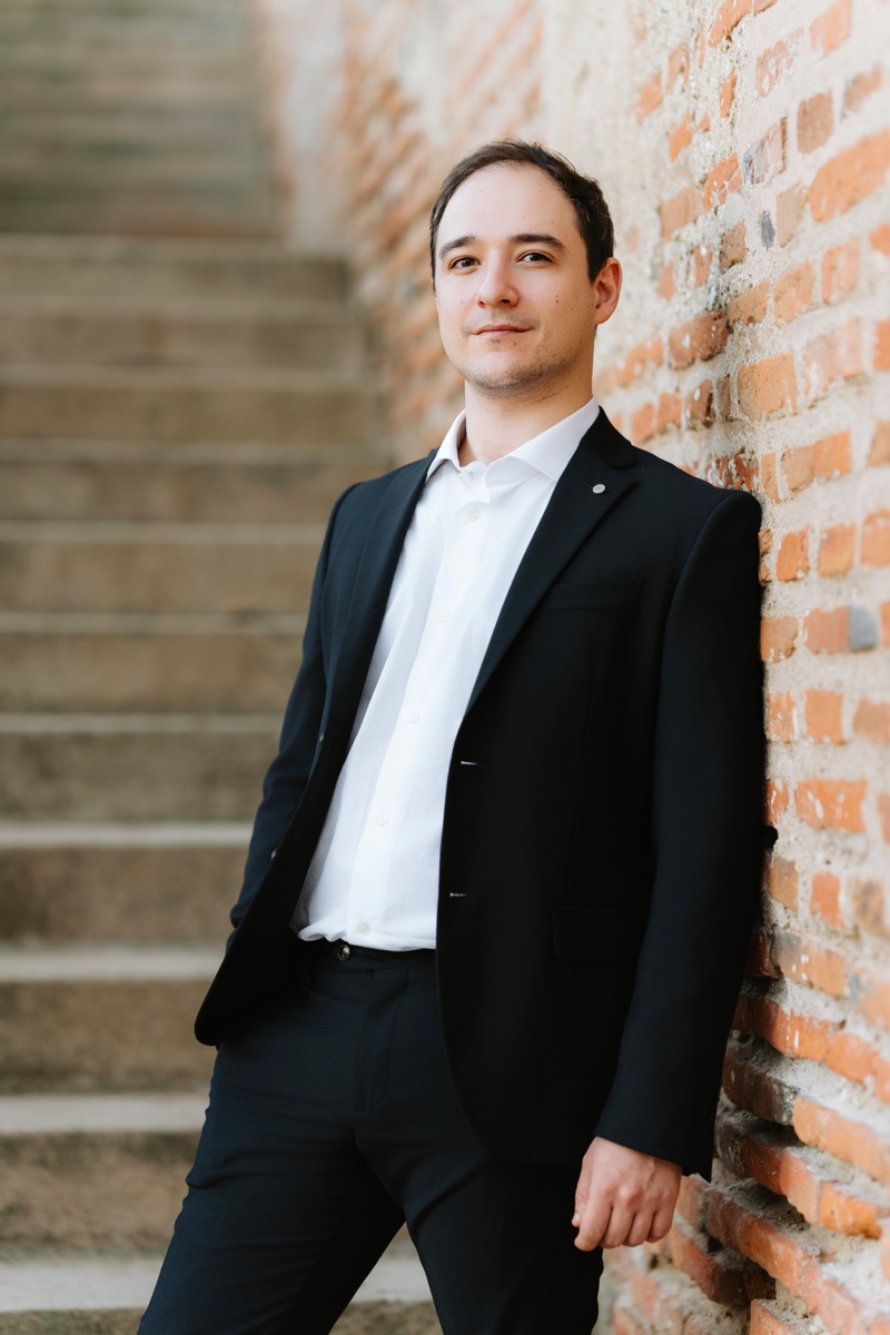 Ludovico in elegant formal suit
